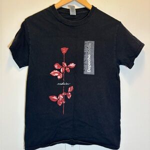 Depeche Mode Violator Black Graphic T-Shirt Size S